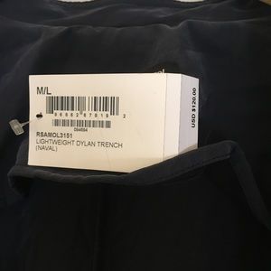 American Apparel Dylan trench coat.